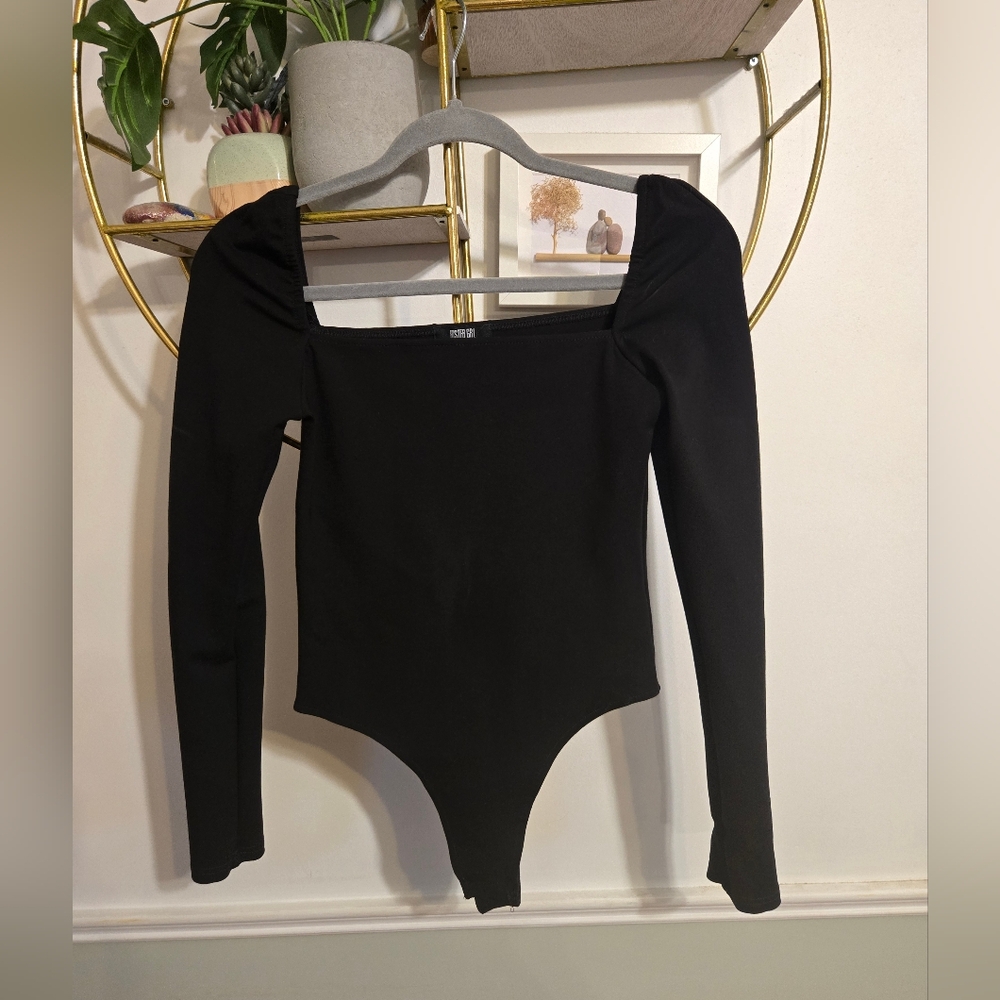 Dolls Kill Poster Girl Square Neck Bodysuit